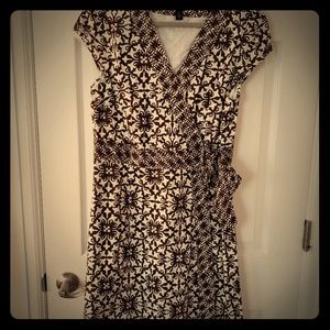 Brown Wrap Dress by Tommy Hilfiger